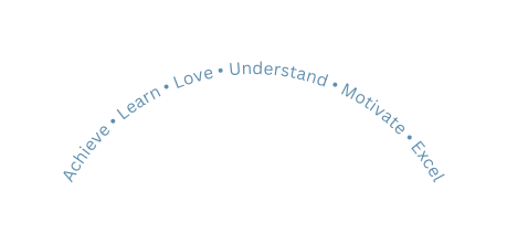 Achieve Learn Love Understand Motivate Excel